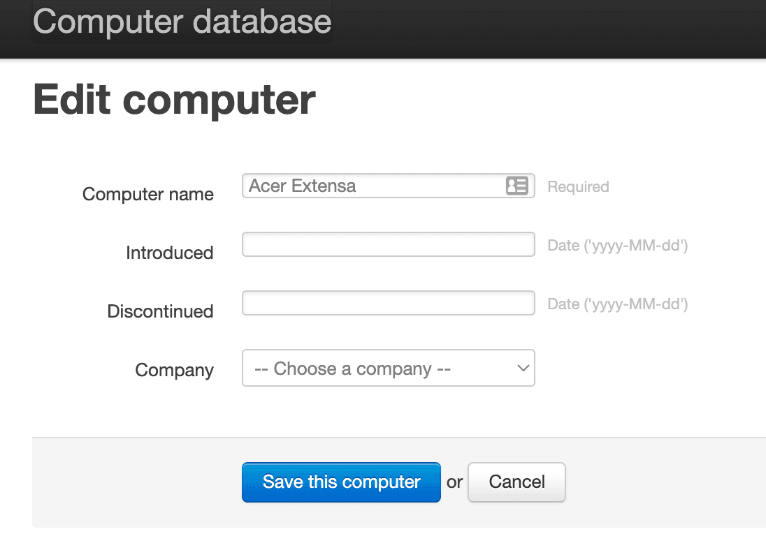 edit computer form